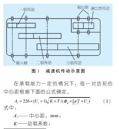 齿轮减速机设计